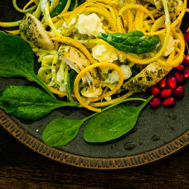 Spiraled Yellow Squash Chicken Salad Recipe Kit - view 2