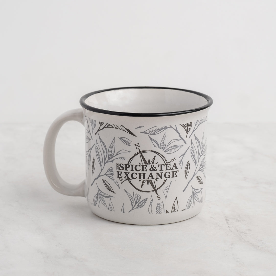 Tea Leaf Ceramic Camp Mug