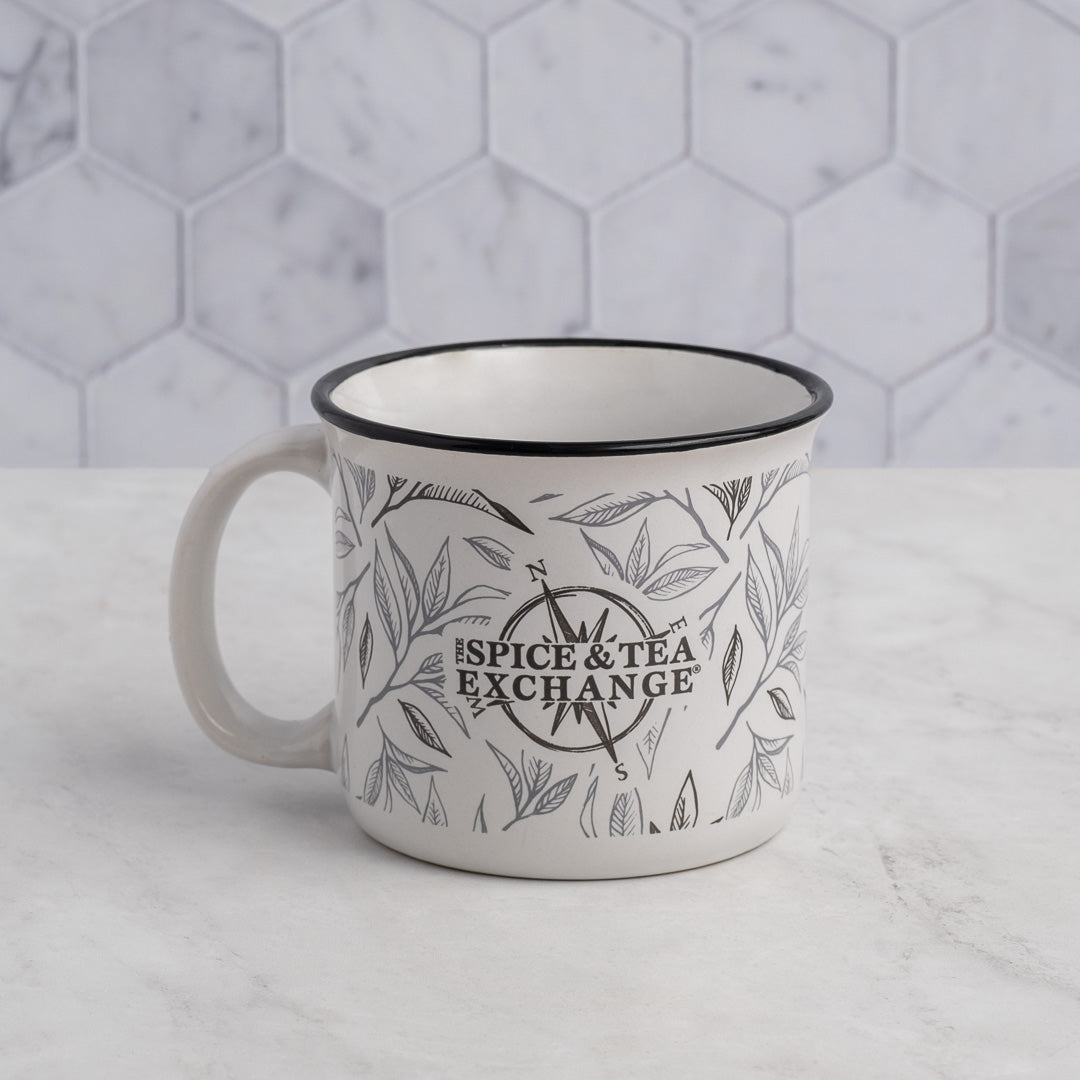 Tea Leaf Ceramic Camp Mug