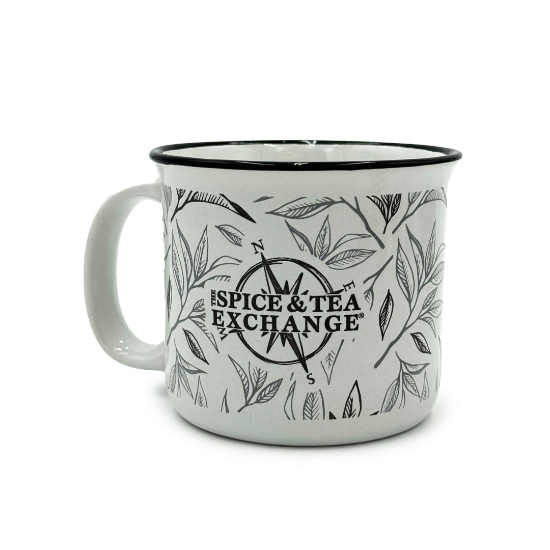 Tea Leaf Ceramic Camp Mug