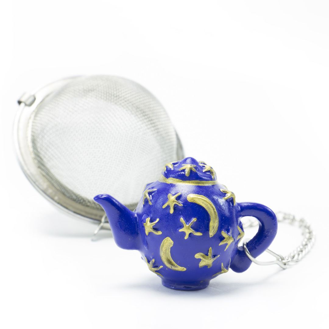 Infuser with Teapot Charm