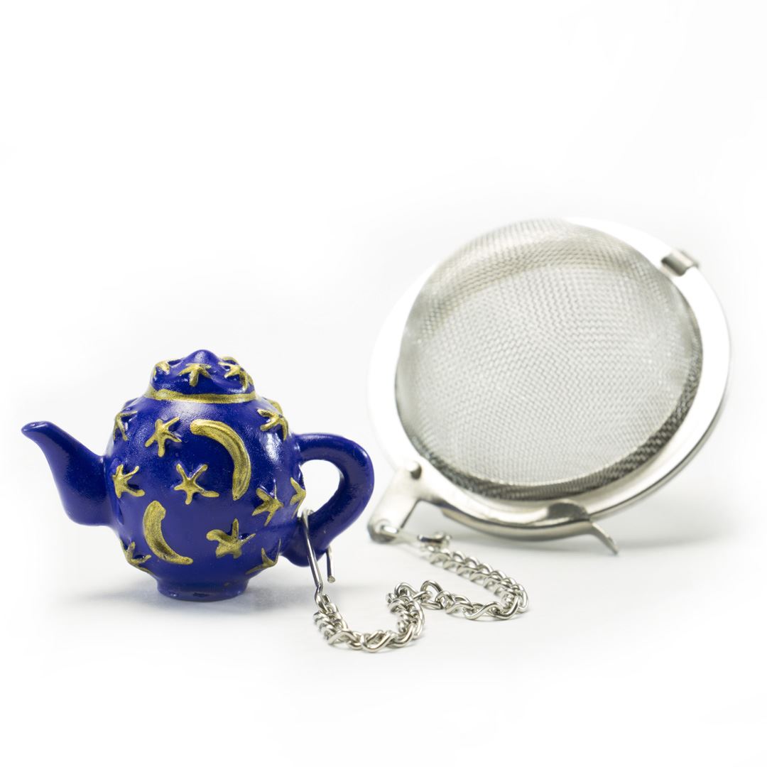 Infuser with Teapot Charm