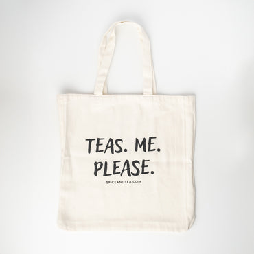 Teas. Me. Please. Tote Bag