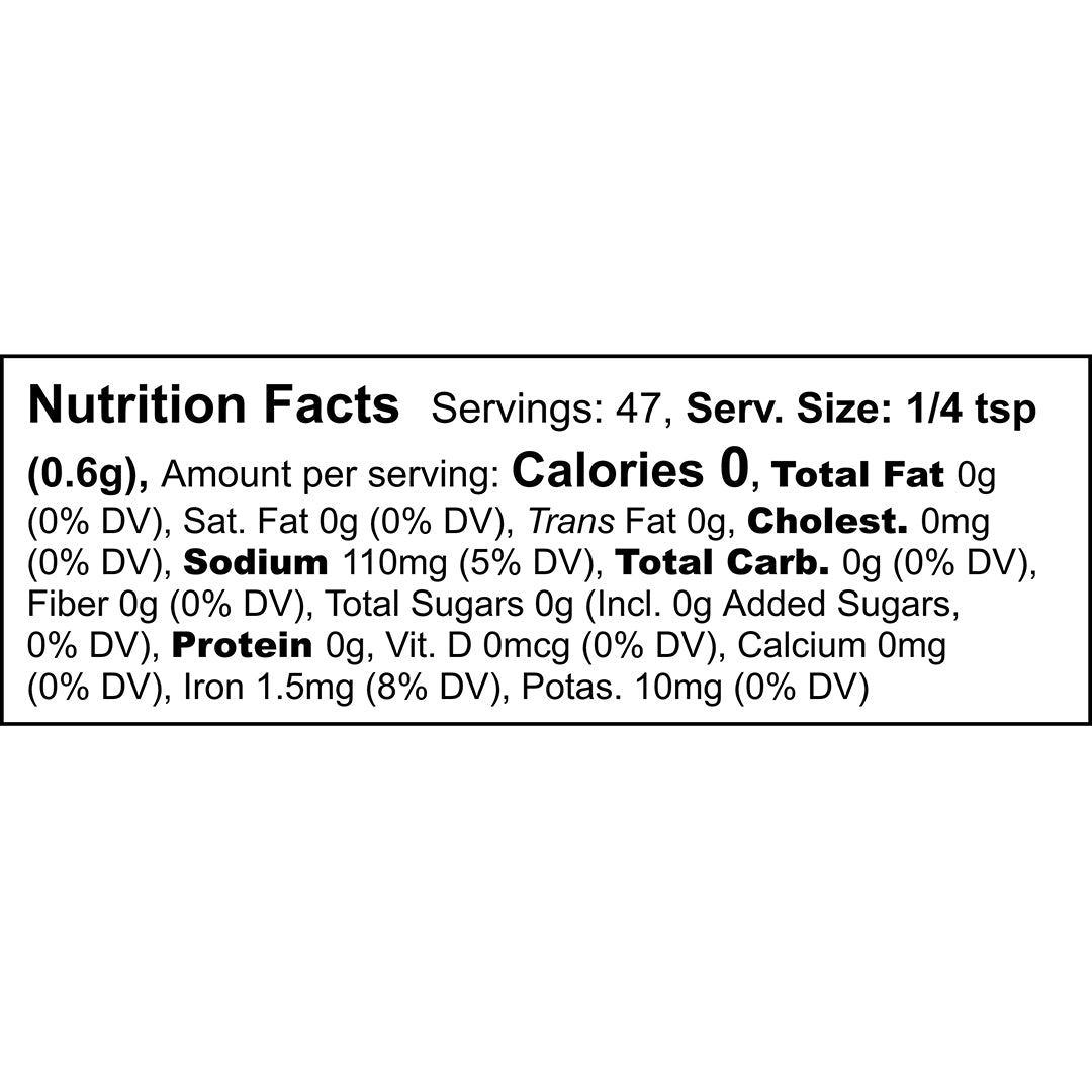 Truff Parm Garlic Seasoning Nutrition Facts