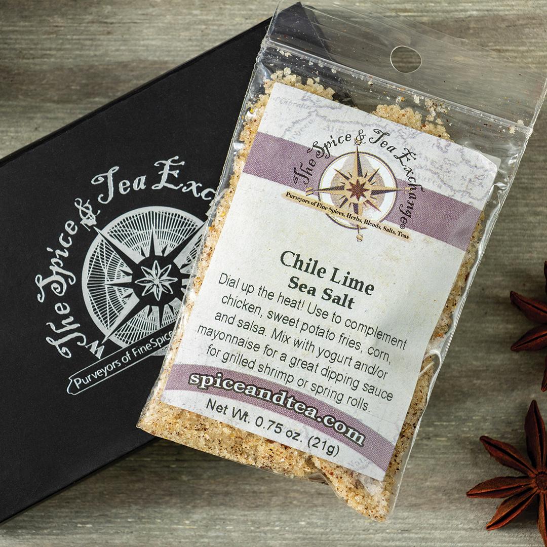 Chile Lime Sea Salt - Barter Box | The Spice & Tea Exchange