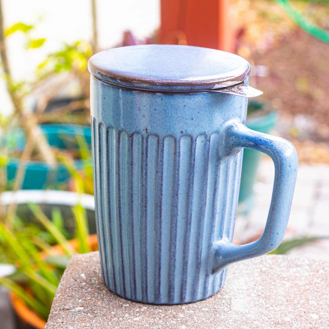 Cornflower Tea Mug Infuser - view 1